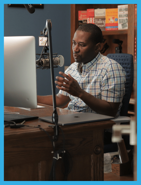 Jason podcasting 1