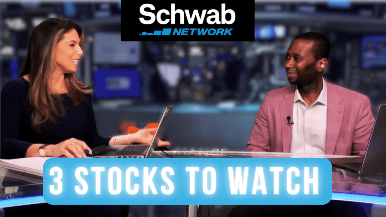The Big 3 on Schwab Network: AMZN, CME, WHR